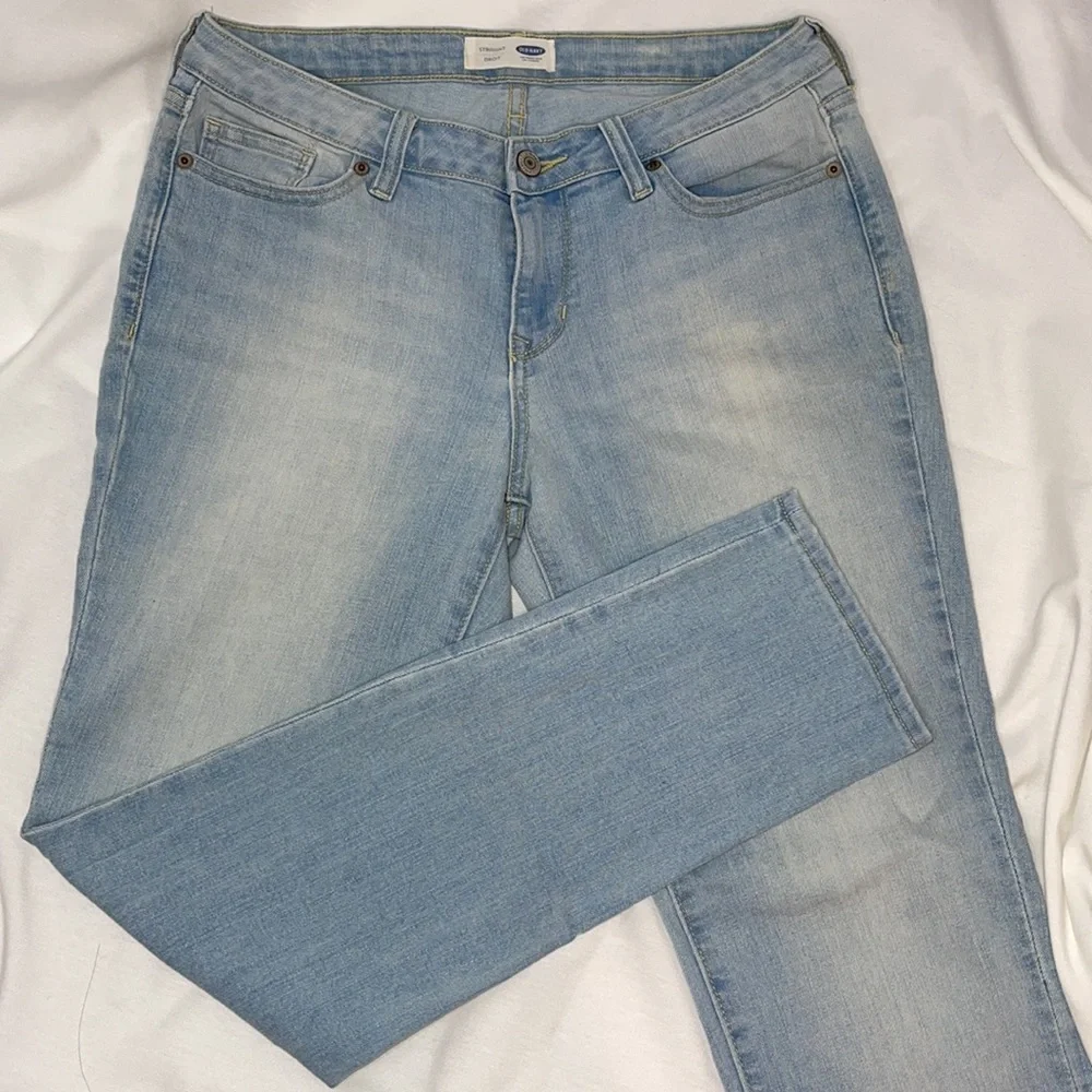 🔥 SALE Old Navy White Wash Denim Jeans | Size 4 Regular